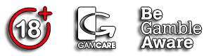 18+ / Be Gamble Aware